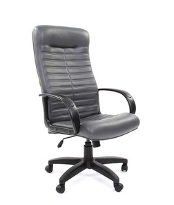 Офисное кресло CHAIRMAN 480 LT, экокожа, цвет серый в Коврове