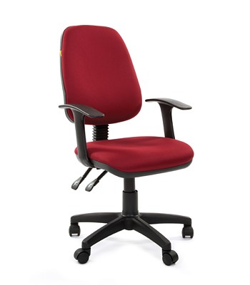 Компьютерное кресло CHAIRMAN 661 Ткань стандарт 15-11 красная во Владимире - изображение