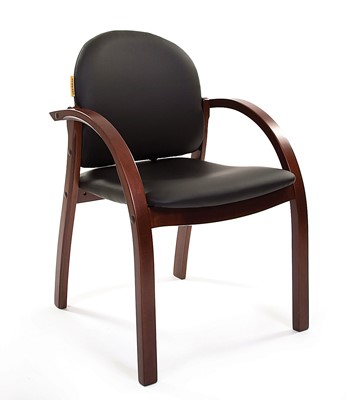 Офисное кресло CHAIRMAN 659 Экокожа черная в Коврове - изображение