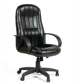 Кресло компьютерное CHAIRMAN 685, экокожа, цвет черный в Коврове