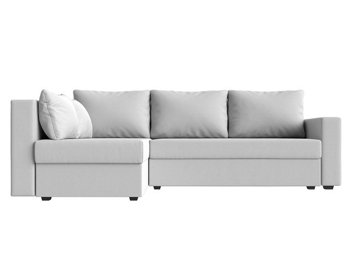 Угловой диван Мансберг, Белый (Экокожа) во Владимире - изображение 8