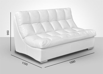 Прямой диван Брайтон без механизма 1580*1100*950 в Коврове
