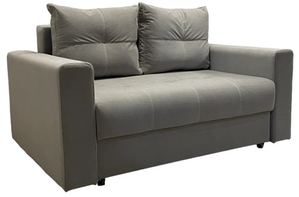 Прямой диван Комфорт 7 1200 ППУ+ЛАТЫ, широкий подлокотник в Коврове - изображение