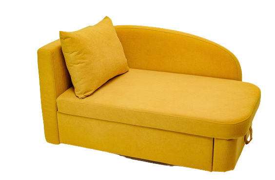Диван-кровать левая Тедди желтый во Владимире - изображение