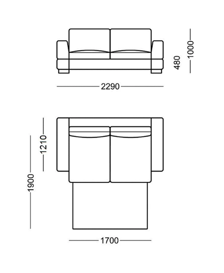 Прямой диван Поло в Коврове - изображение 6