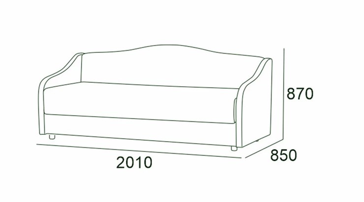 Прямой диван Либерти 1 БД во Владимире - изображение 17