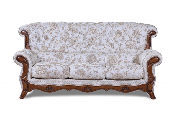 Прямой диван Барокко, ДБ3 в Коврове - изображение