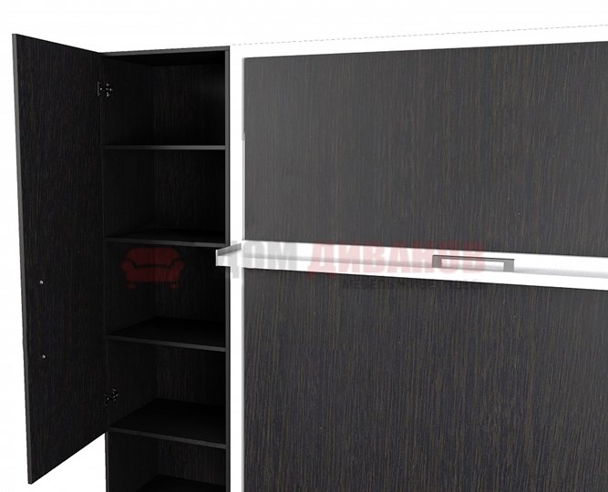 Диван Кровать-трансформер Smart (ШЛ+КД 1400+ШП), 2 шкафа, без подлокотников во Владимире - изображение 2