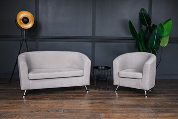 Комплект мебели Брамс  цвет бежевый диван 2Д + кресло во Владимире