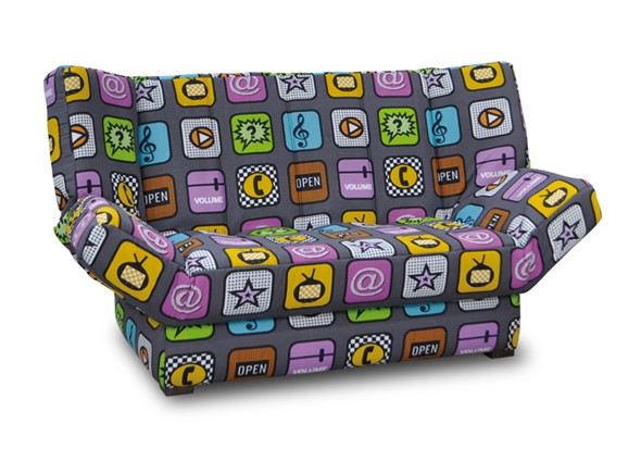 Прямой диван София Люкс пружинный блок в Коврове - изображение