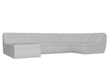 Модульный раскладной диван Холидей, Белый (экокожа) в Коврове
