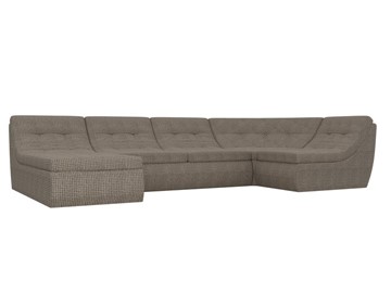 Модульный П-образный диван Холидей, Корфу 03 (рогожка) в Коврове