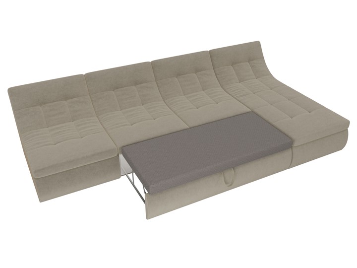 Модульный угловой диван Холидей, Бежевый (микровельвет) в Коврове - изображение 6