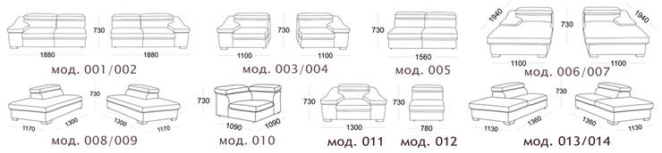Модульный диван Мюнхен во Владимире - изображение 12