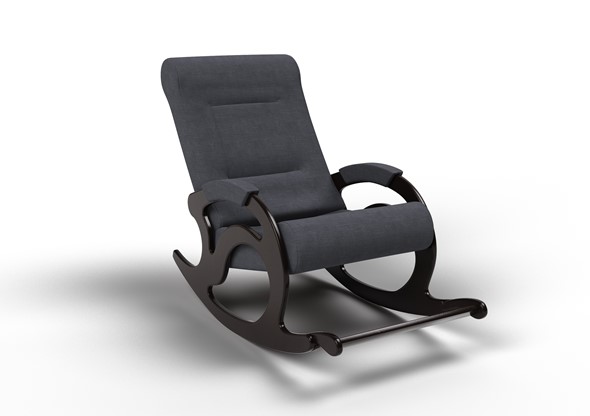 Кресло-качалка Тироль, ткань AMIGo графит 12-Т-ГР во Владимире - изображение
