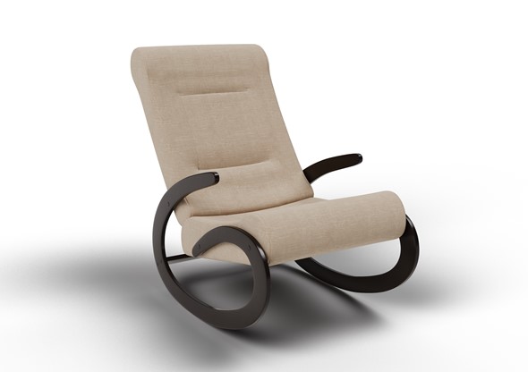 Кресло-качалка Мальта, ткань AMIGo песок 10-Т-П во Владимире - изображение
