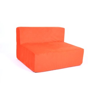 Кресло бескаркасное Тетрис 100х80х60, оранжевое во Владимире
