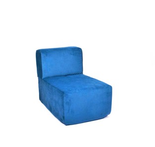 Кресло бескаркасное Тетрис 50х80х60, синий во Владимире