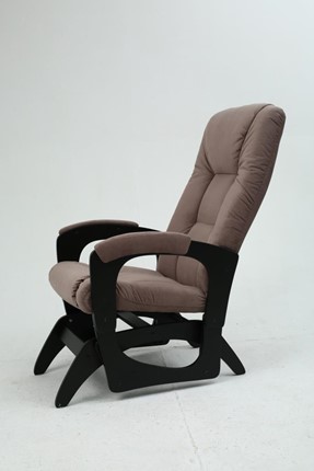 Кресло-качалка Леон маятниковая, ткань AMIGo кофе с молоком 29-Т-КМ в Коврове - изображение