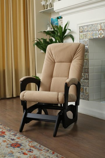 Кресло-качалка Леон маятниковая, ткань AMIGo песок 29-Т-П в Коврове - изображение 4