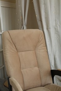 Кресло-качалка Леон маятниковая, ткань AMIGo песок 29-Т-П в Коврове - предосмотр 7