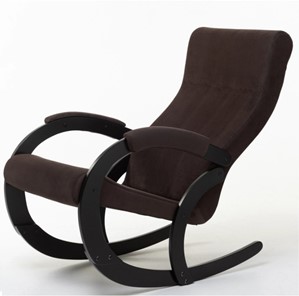 Кресло-качалка Корсика, ткань Amigo Coffee 34-Т-AC в Коврове