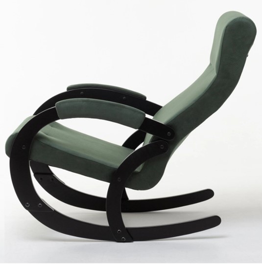 Кресло-качалка в гостиную Корсика, ткань Amigo Green 34-Т-AG во Владимире - изображение 1