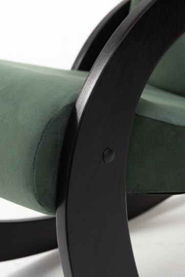 Кресло-качалка в гостиную Корсика, ткань Amigo Green 34-Т-AG во Владимире - изображение 5