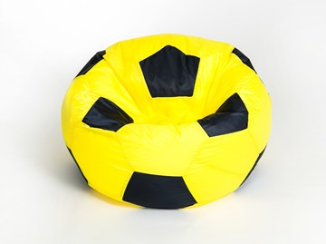 Кресло-мешок Мяч большой, желто-черный во Владимире