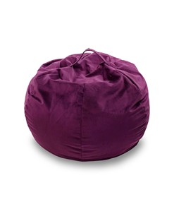 Кресло-мешок Орбита, велюр, фиолетовый во Владимире