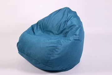 Кресло-мешок Юниор, рогожка синий во Владимире
