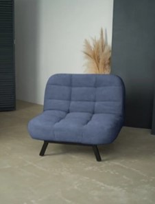 Кресло на ножках Абри опора металл (синий) во Владимире - предосмотр 8
