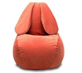 Кресло Зайка (длинные уши), оранжевый в Коврове
