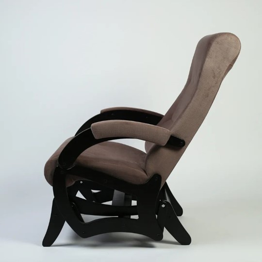 Кресло-качалка Амелия, ткань кофе с молоком 35-Т-КМ в Коврове - изображение 1