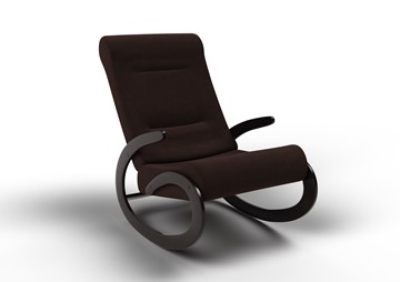 Кресло-качалка Мальта, ткань AMIGo шоколад 10-Т-Ш в Коврове