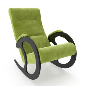 Кресло-качалка Модель 3, Verona 38 Apple Green-велюр во Владимире