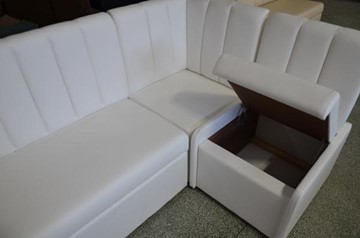Кухонный угловой диван КУ-20 малый с коробом во Владимире - предосмотр 1