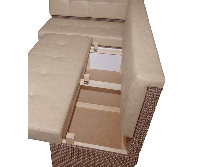 Угловой кухонный диван Нео КМ 3 с механизмом 2000*1110 в Коврове - изображение 6