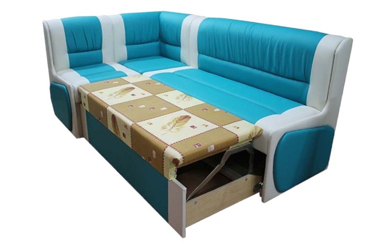 Угловой кухонный диван Квадро 4 со спальным местом во Владимире - изображение 2