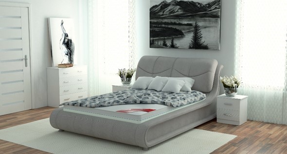 Кровать с механизмом 2-спальная Сицилия 180х200 (с коробом) в Коврове - изображение