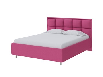Спальная кровать Chessy 160х200, Рогожка (Savana Berry (фиолетовый)) в Коврове