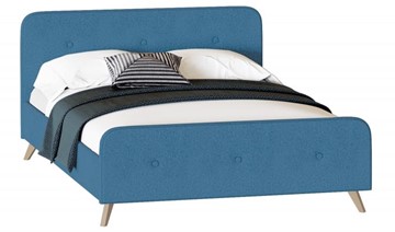 Кровать Сиерра 1600 (без основания) Аура голубой в Коврове