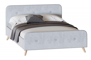 Кровать 2-спальная Сиерра 1600 (без основания) Аура серый в Коврове