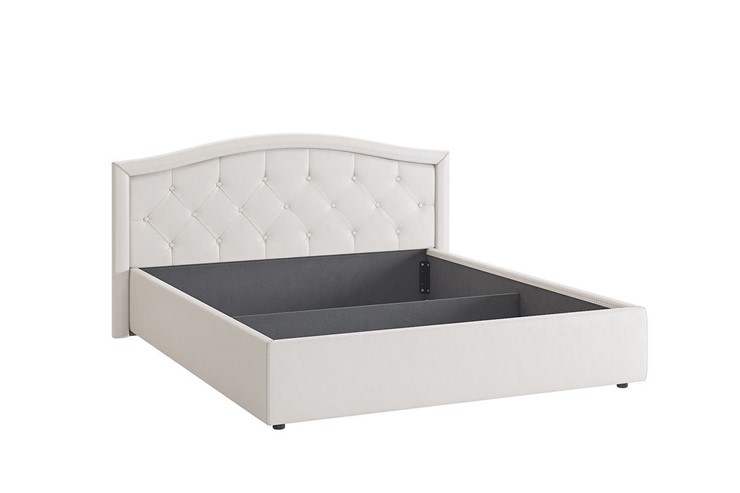 Кровать Верона 1,6 белый (экокожа) в Коврове - изображение 1