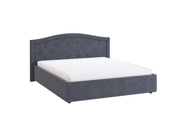 Спальная кровать Верона 2 1.6, топаз (велюр) в Коврове - изображение
