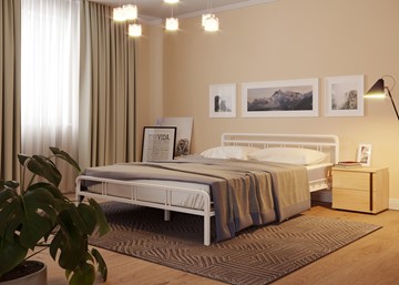Кровать спальная Леон, 1600, белый в Коврове - предосмотр