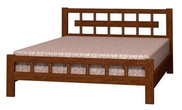 Спальная кровать Натали-5 (Орех) 90х200 в Коврове