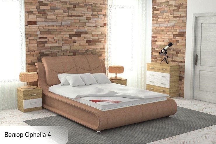 Кровать с механизмом 2-спальная Сицилия 180х200 (с коробом) в Коврове - изображение 5