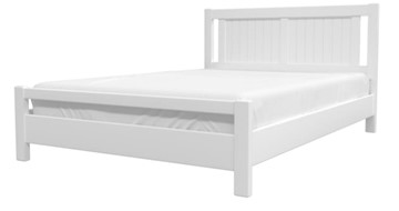 Кровать спальная Ванесса из массива сосны (Белый Античный) 160х200 в Коврове