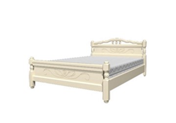 Кровать 1-спальная Карина-5 (Слоновая кость) 90х200 в Коврове